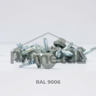 Șurub autoforant pentru metal, argintiu RAL 9006, 4.8 x 19 mm, 250 buc / cutie
