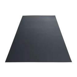 Tablă lisă zincată vopsită, gri RAL 7024, 0.4 mm 1000 x 2000 mm